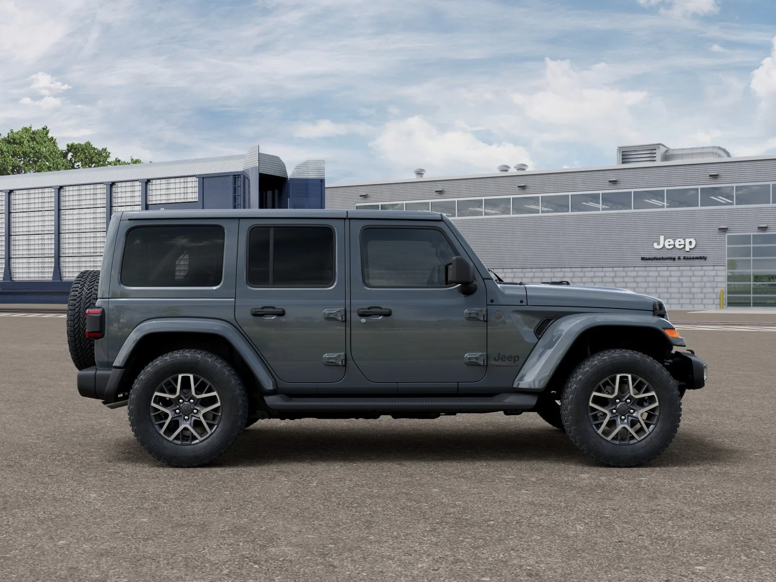 New 2026 Anvil Clear-Coat Exterior Paint Jeep Sahara image 12
