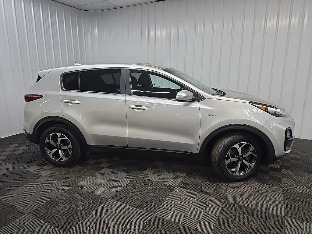 Used 2020 Silver Kia LX image 1