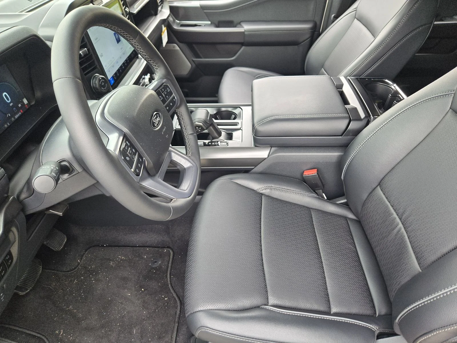 New 2026 Star White Metallic Tri-Coat Ford Lariat® image 8