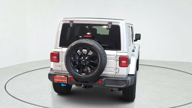 Used 2023 Silver Jeep Sahara 4xe image 10