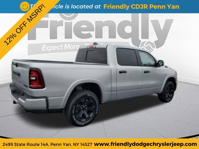 New 2026 Silver Zynith Exterior Paint RAM Big Horn/Lone Star image 5