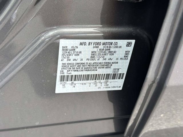 New 2026 Carbonized Gray Metallic Ford XLT image 38