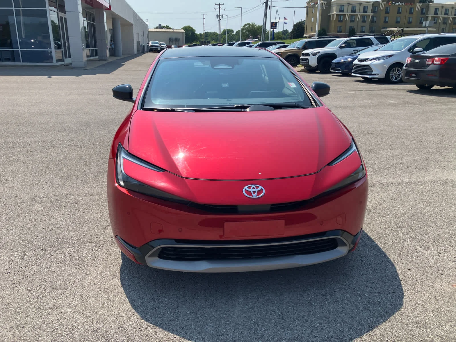 Certified Used 2024 Supersonic Red Toyota XLE image 4