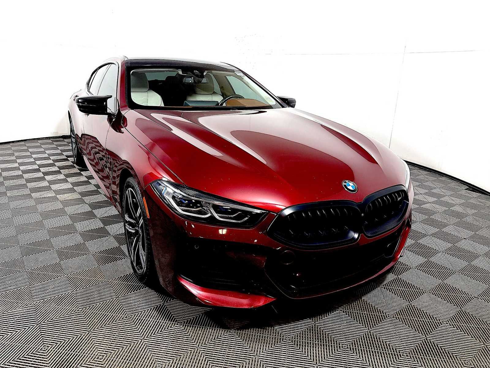 Certified Used 2024 Aventurin Red Metallic BMW M850i image 2
