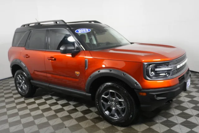 Used 2023 Hot Pepper Red Tinted Clearcoat Ford Badlands image 1