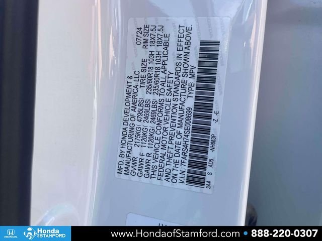 Certified Used 2025 Platinum White Honda EX-L image 18