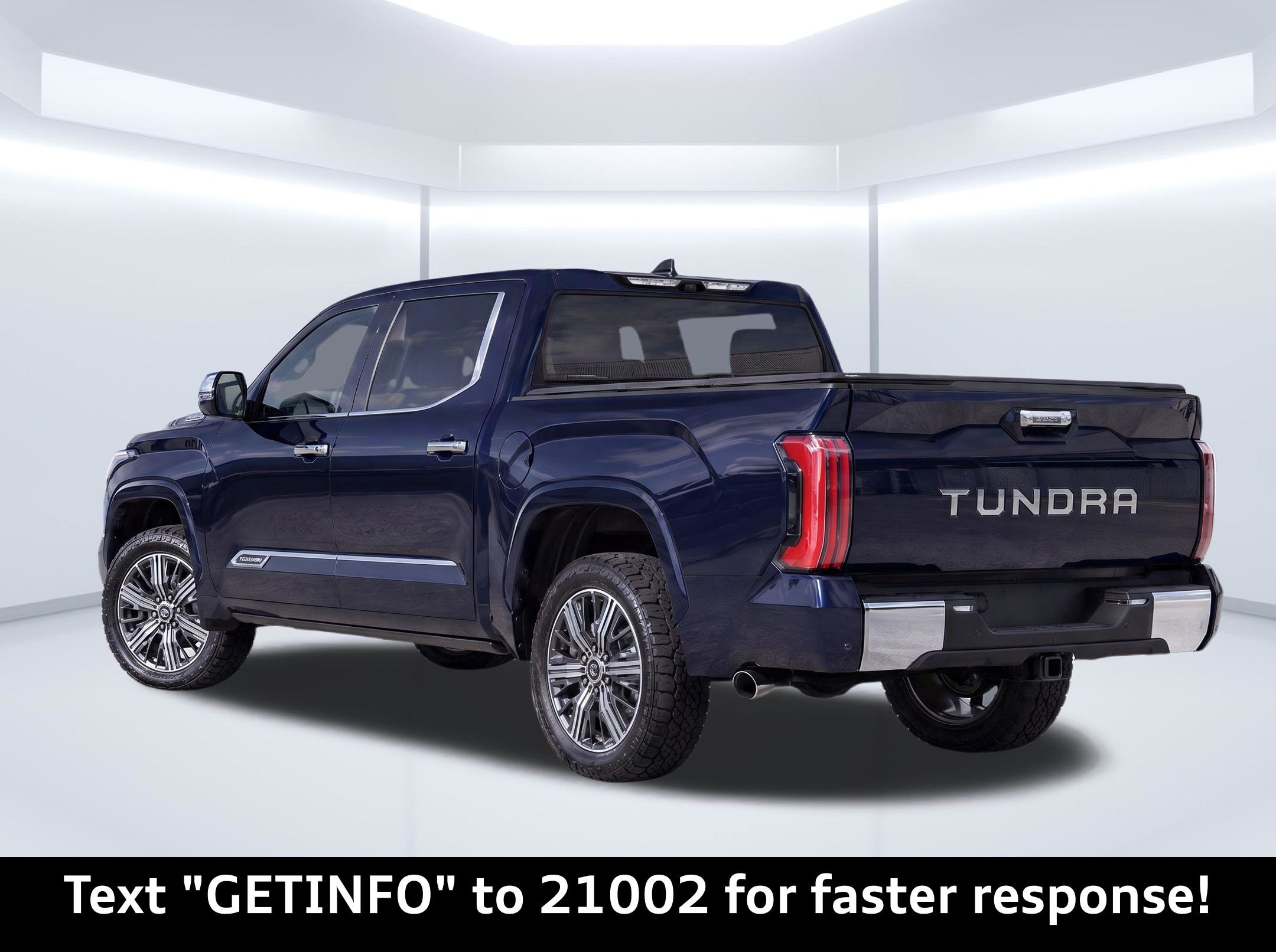 Used 2024 Blue Toyota Capstone image 3