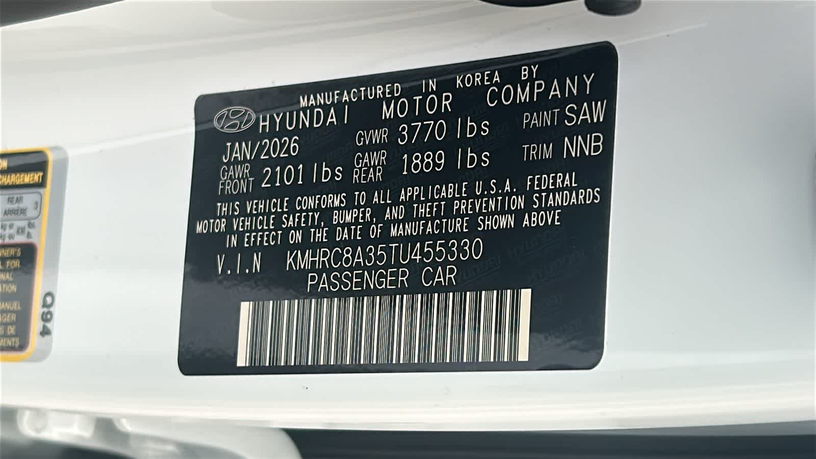 Certified Used 2026 Lunar White Hyundai SEL image 30