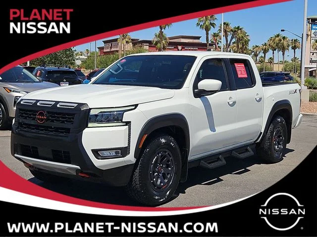 Certified Used 2025 Glacier White Nissan PRO-X image 1
