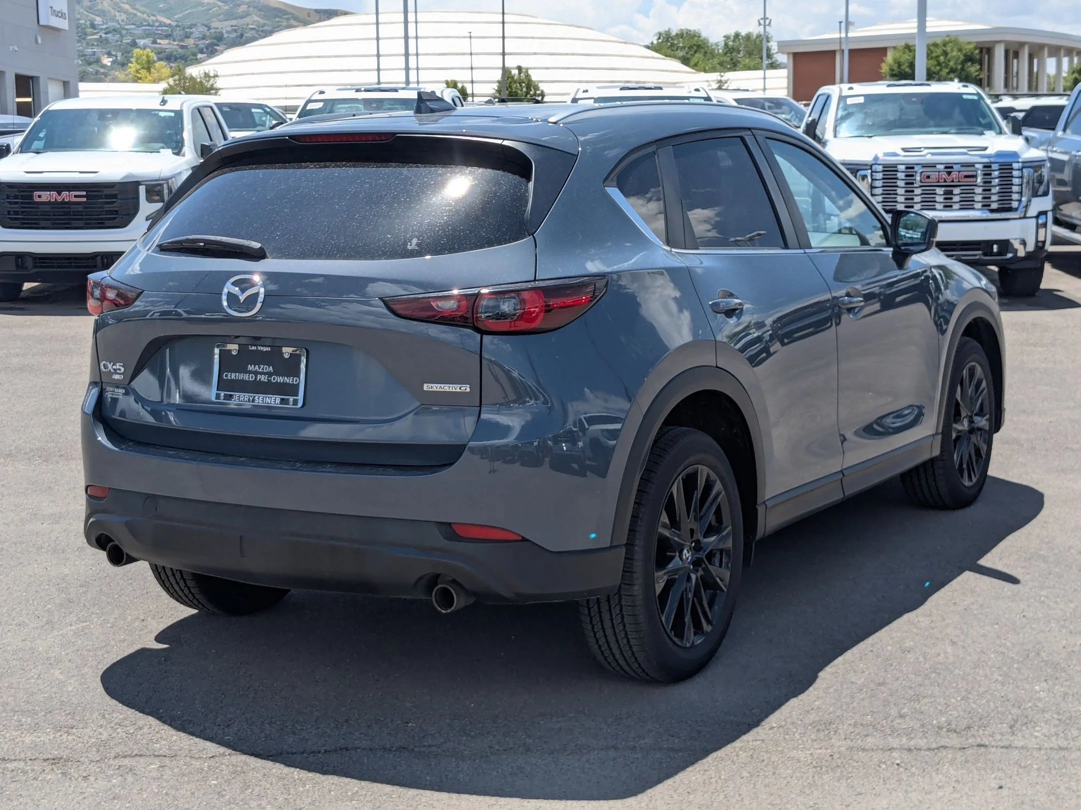 Used 2023 Polymetal Gray Mazda 2.5 S Carbon Edition image 6