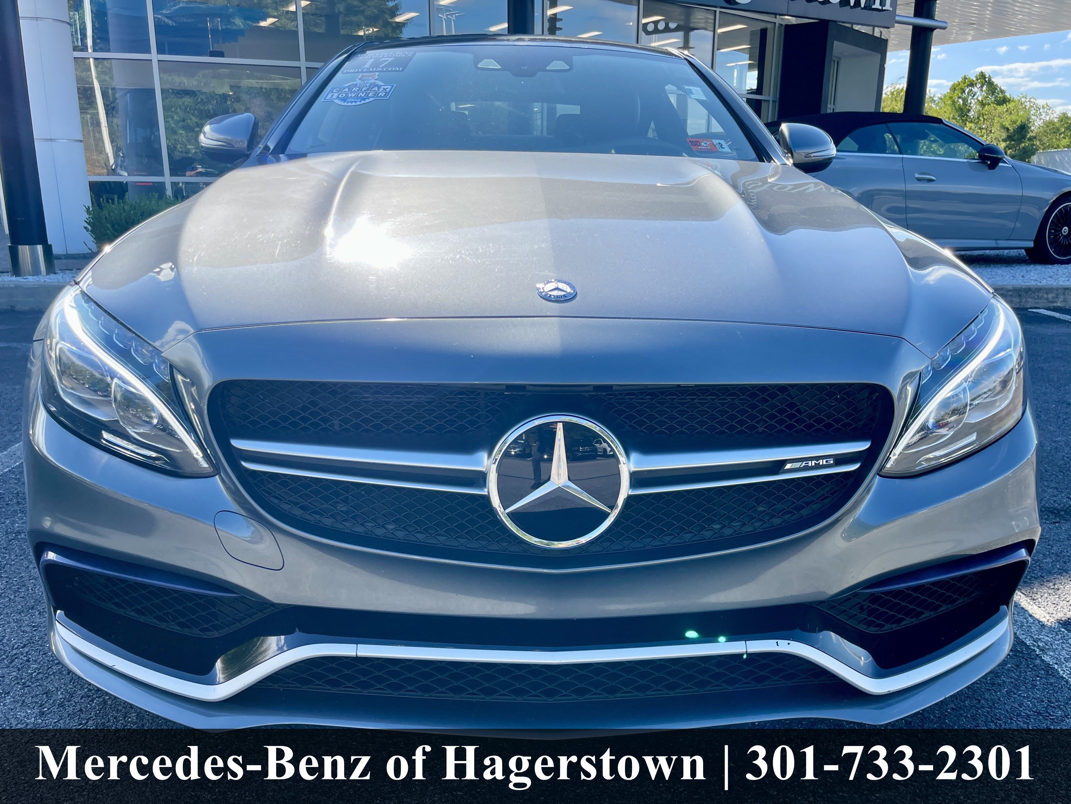 Used 2017 Selenite Grey Metallic Mercedes-Benz AMG® C 63 S Coupe image 2