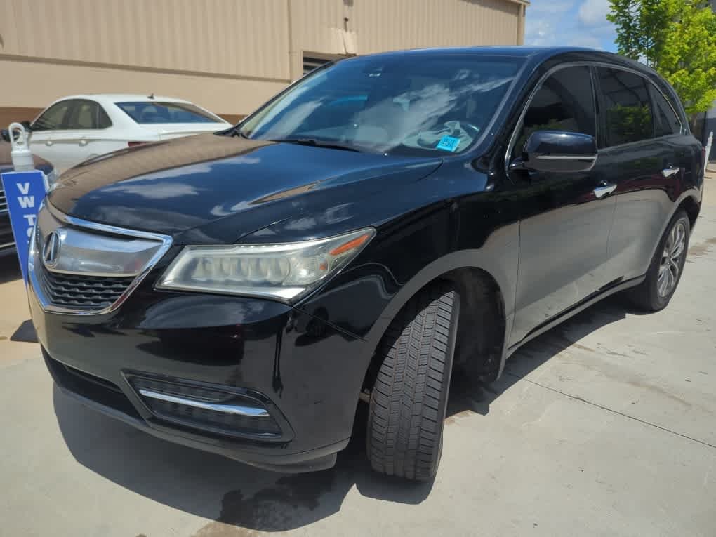 Used 2016 Crystal Black Pearl Acura w/Tech image 2