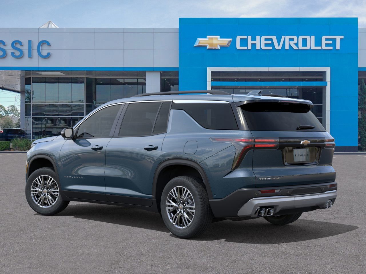 2026 Chevrolet Traverse LT Blue at Classic Elite Chevrolet Sugar Land