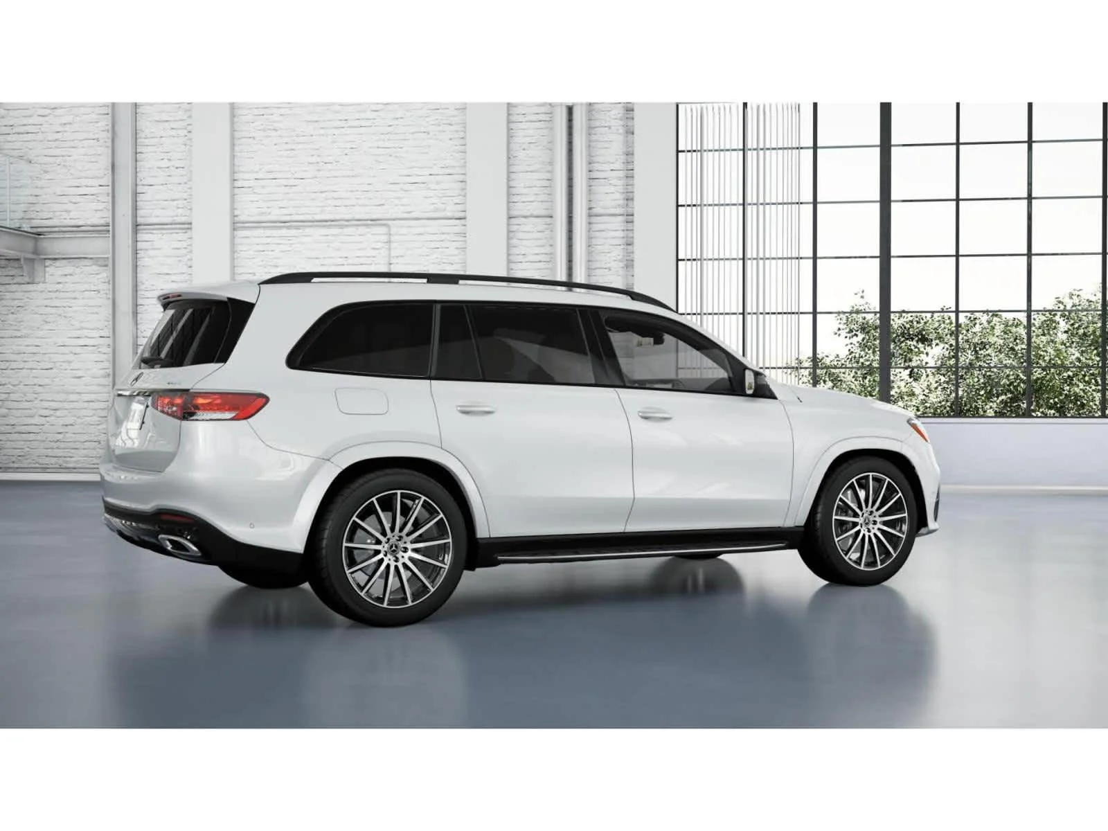 Used 2024 MANUFAKTUR Moonlight White Metallic Mercedes-Benz GLS 450 image 18