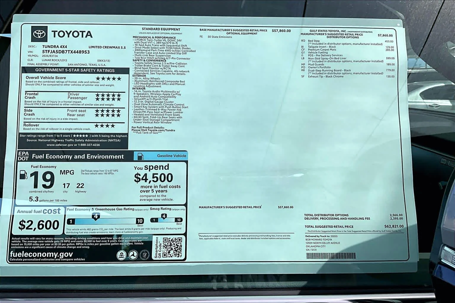 New 2026 Lunar Rock Toyota Limited image 19