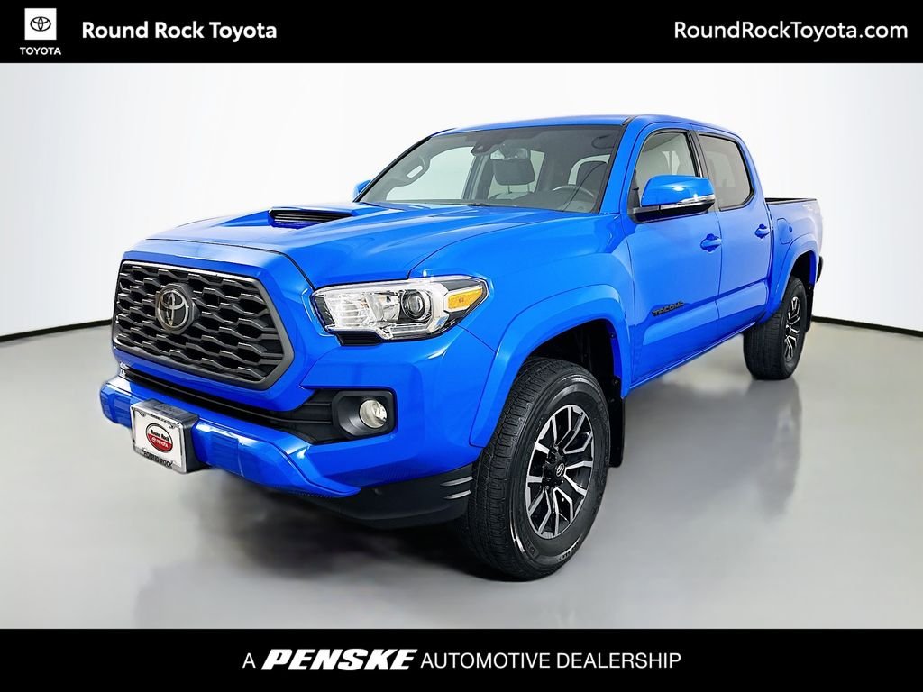 Used 2021 Blue Toyota TRD Sport image 1