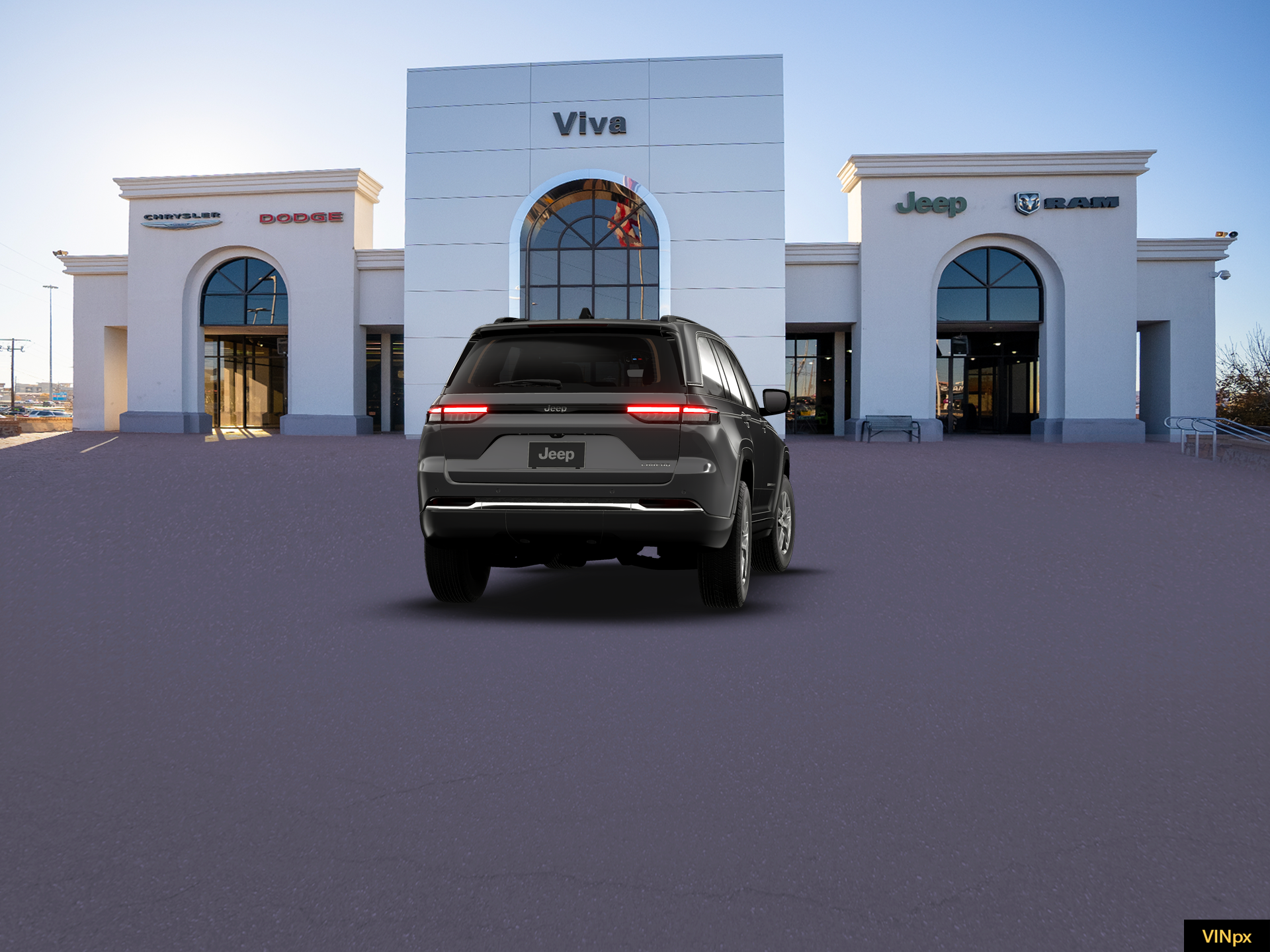 New 2026 Baltic Gray Metallic Clear-Coat Exterior Paint Jeep Laredo image 14