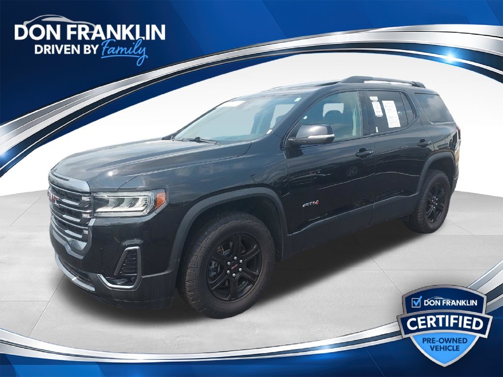 Used 2023 Black GMC AT4 image 1