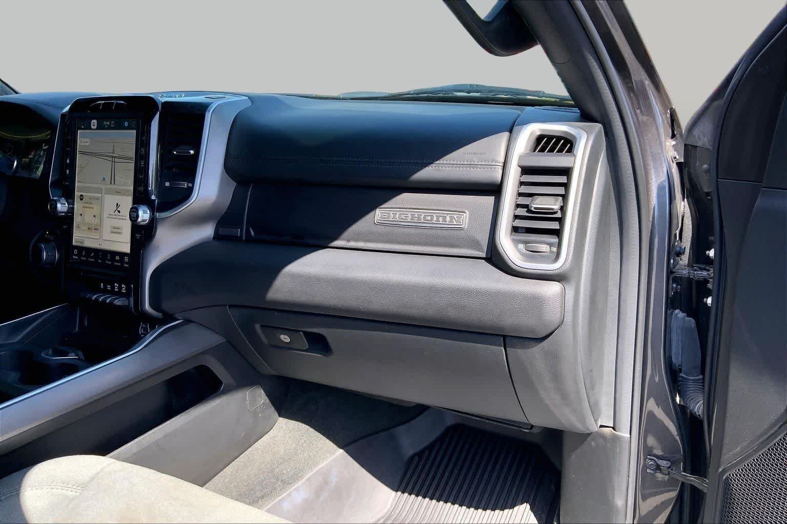Used 2022 Granite Crystal Metallic Clearcoat Ram Big Horn image 18