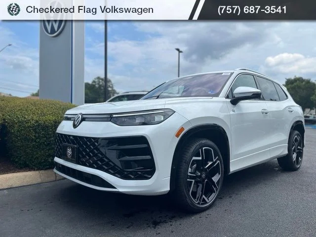 New 2026 White Volkswagen 2.0T SEL R-Line Turbo image 1