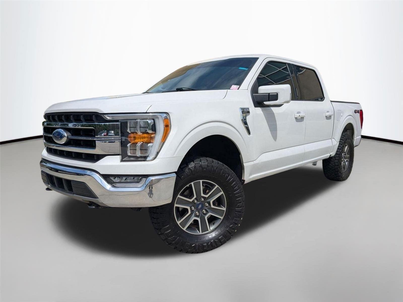 Used 2021 Oxford White Ford LARIAT image 1