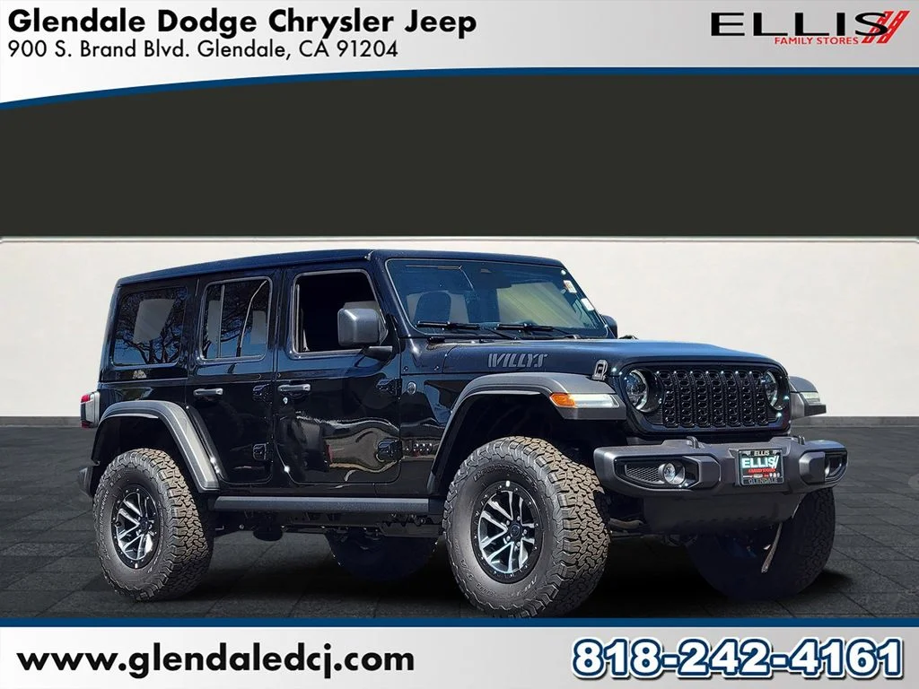 New 2026 Black Clear-Coat Exterior Paint Jeep Willys image 1