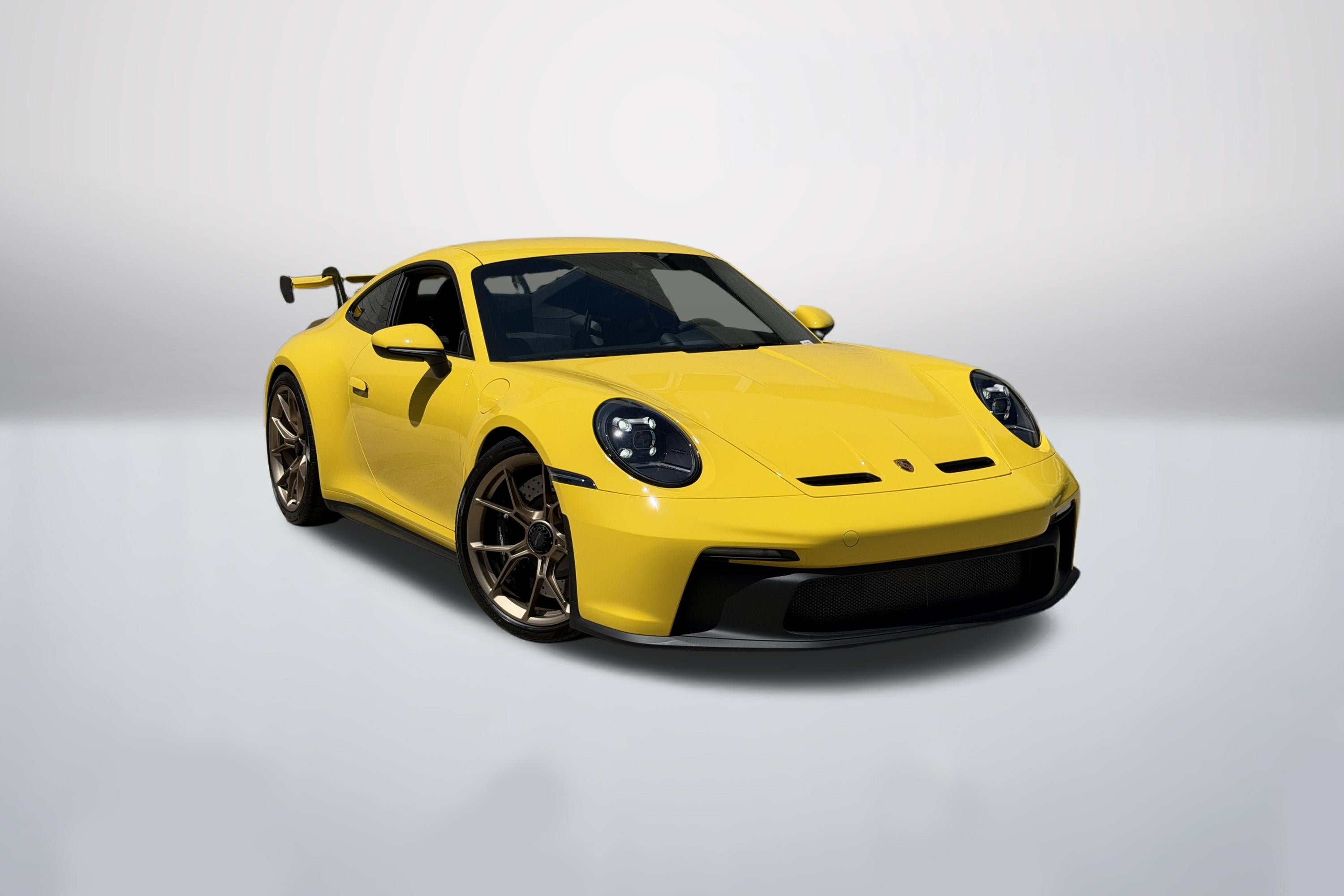 Used 2022 Racing Yellow Porsche GT3 image 1