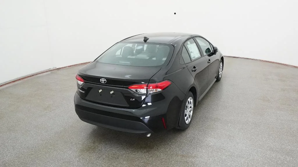 New 2026 Midnight Black Metallic Toyota LE image 14