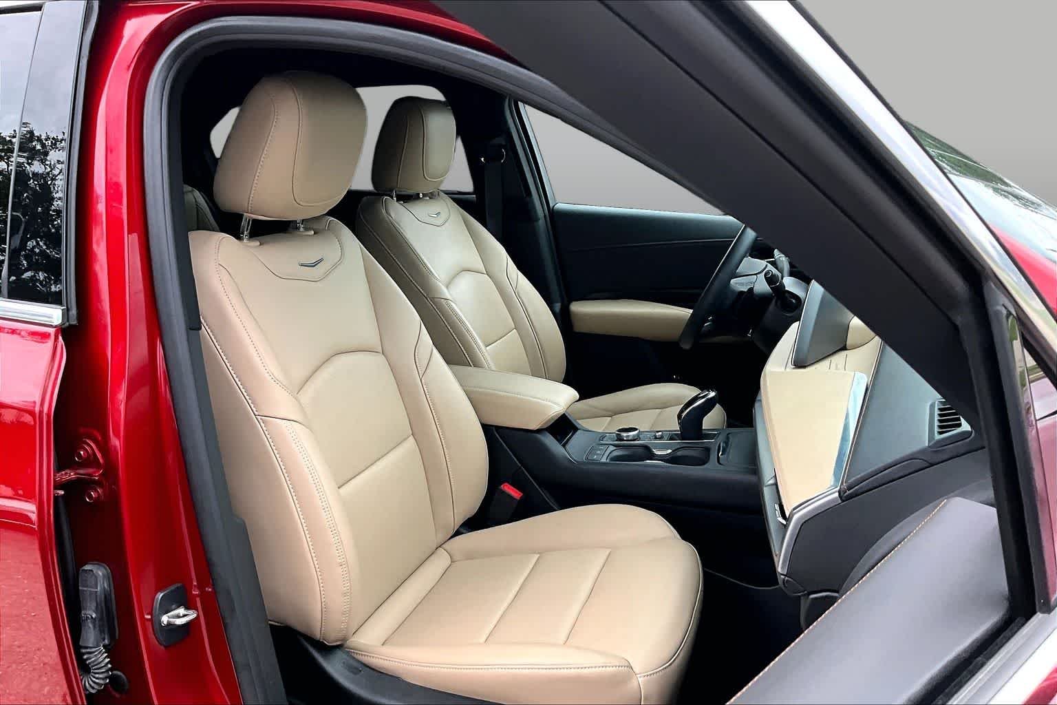 Used 2024 Radiant Red Tintcoat Cadillac FWD Premium Luxury image 9