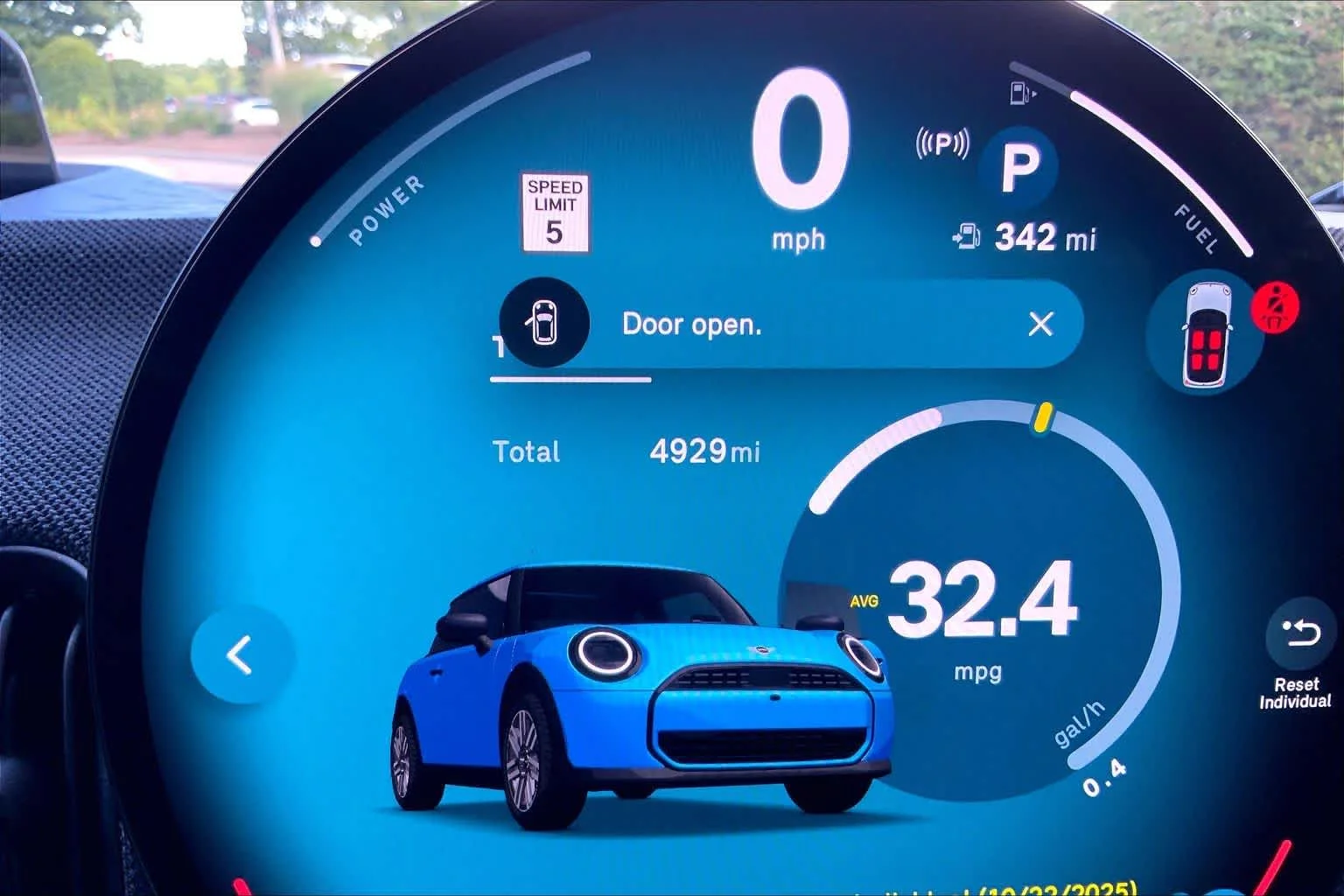 Certified Used 2026 Icy Sunshine Blue Metallic MINI Cooper image 24
