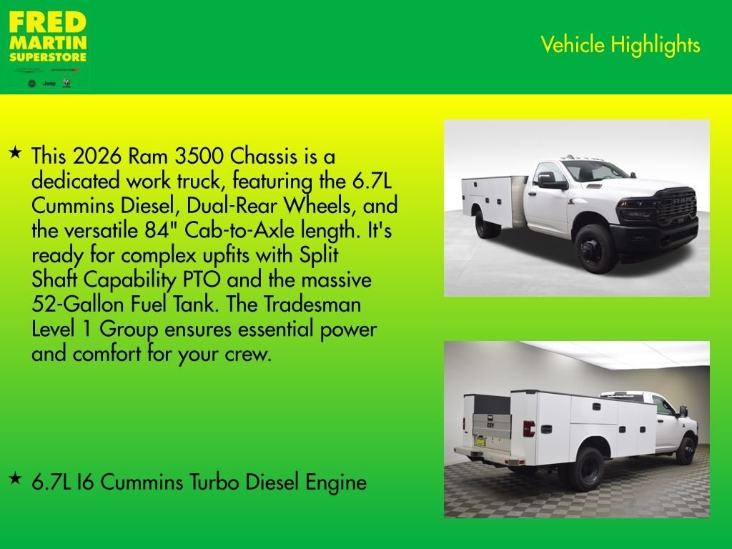 New 2026 Bright White Clear-Coat Exterior Paint RAM Tradesman image 8