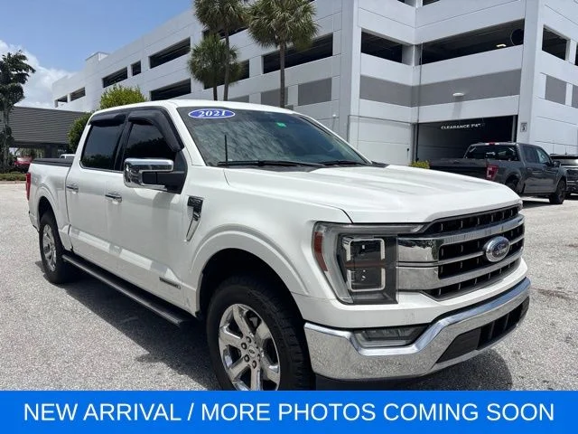 Certified Used 2021 Star White Ford Lariat image 7