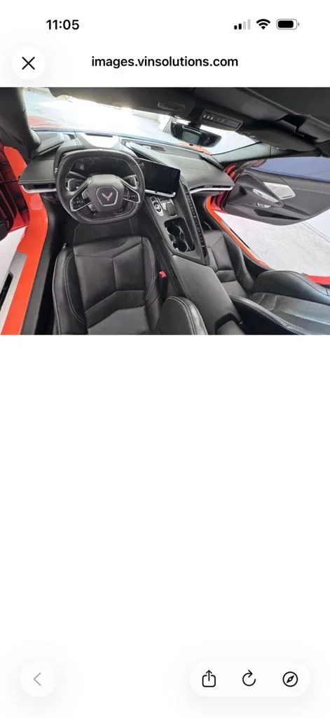 Used 2023 Amplify Orange Tintcoat Chevrolet Stingray image 4