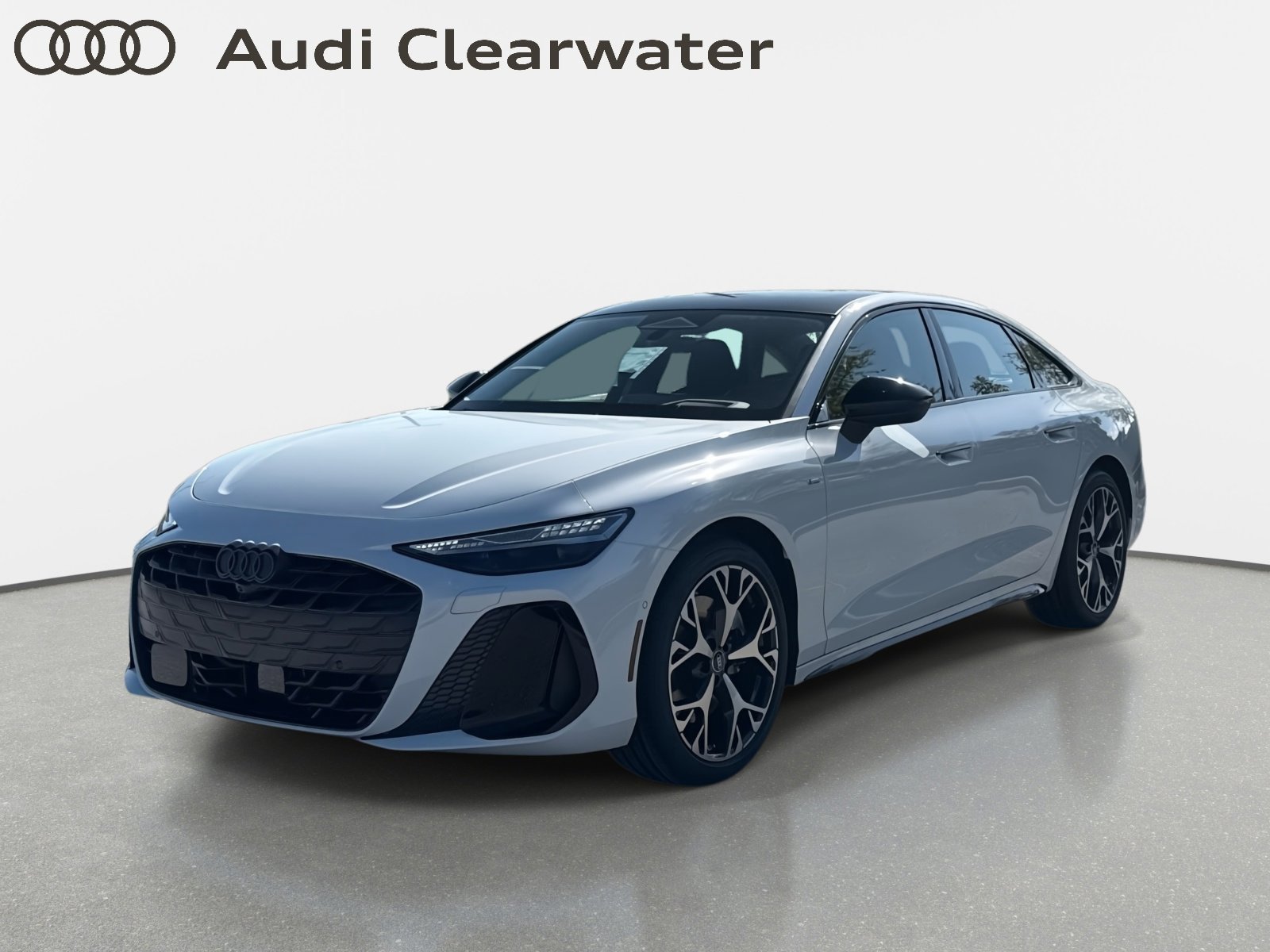 New 2026 Glacier White Metallic Audi Premium Plus image 2
