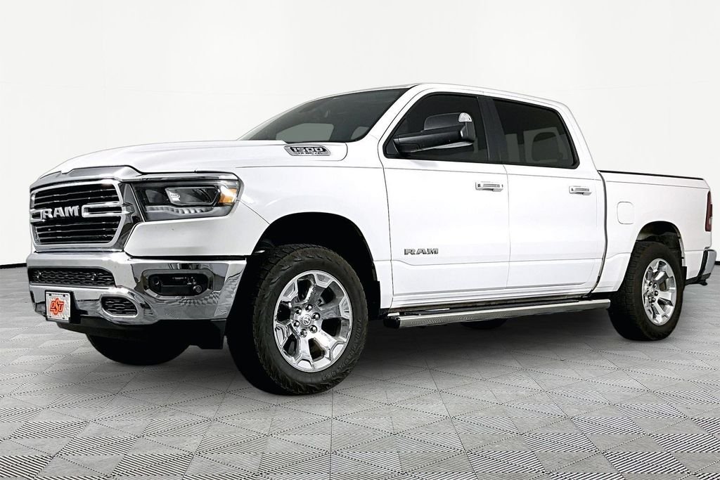 Used 2019 White Ram Big Horn/Lone Star image 1