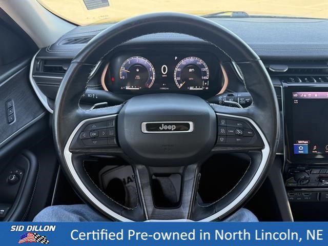 Used 2021 Baltic Gray Metallic Clearcoat Jeep Limited image 12