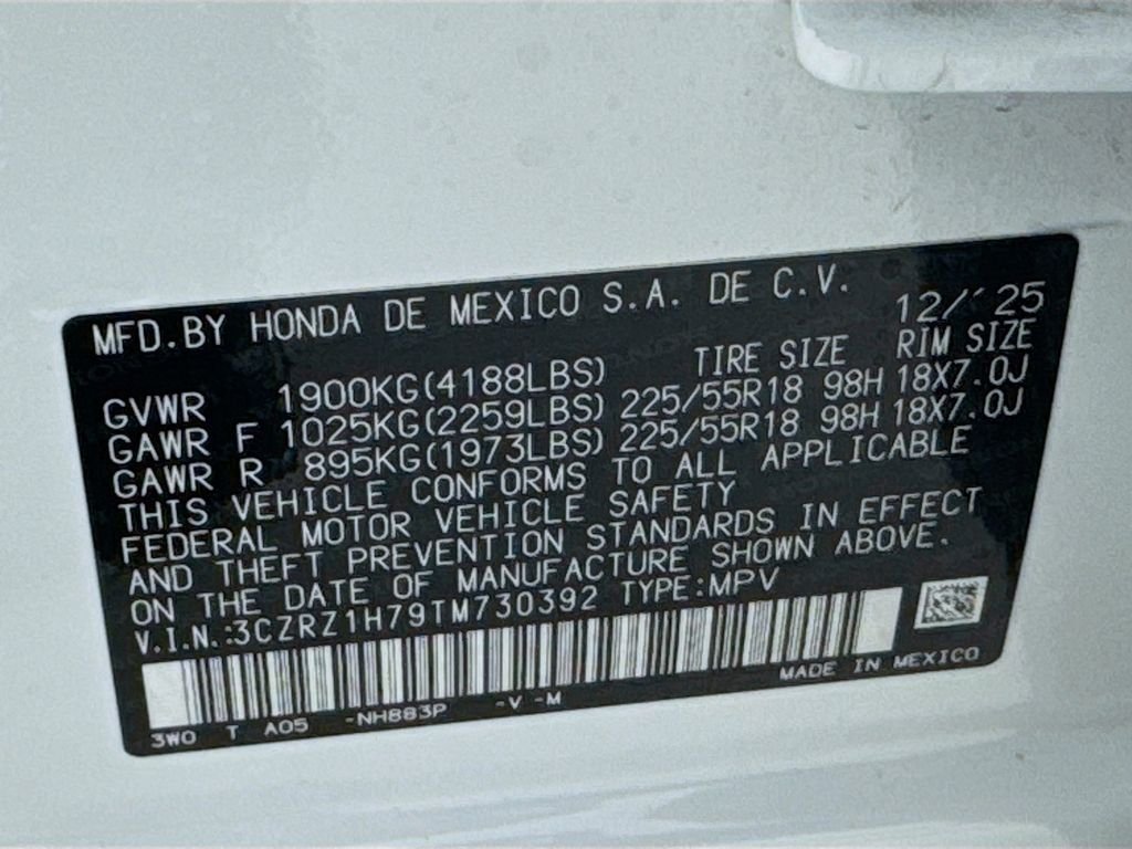 2026 Honda HR-V EX-L - Photo 41