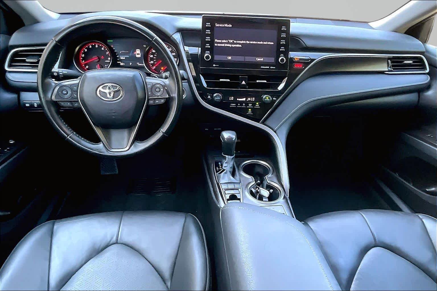 Used 2024 Midnight Black Metallic Toyota XSE image 16