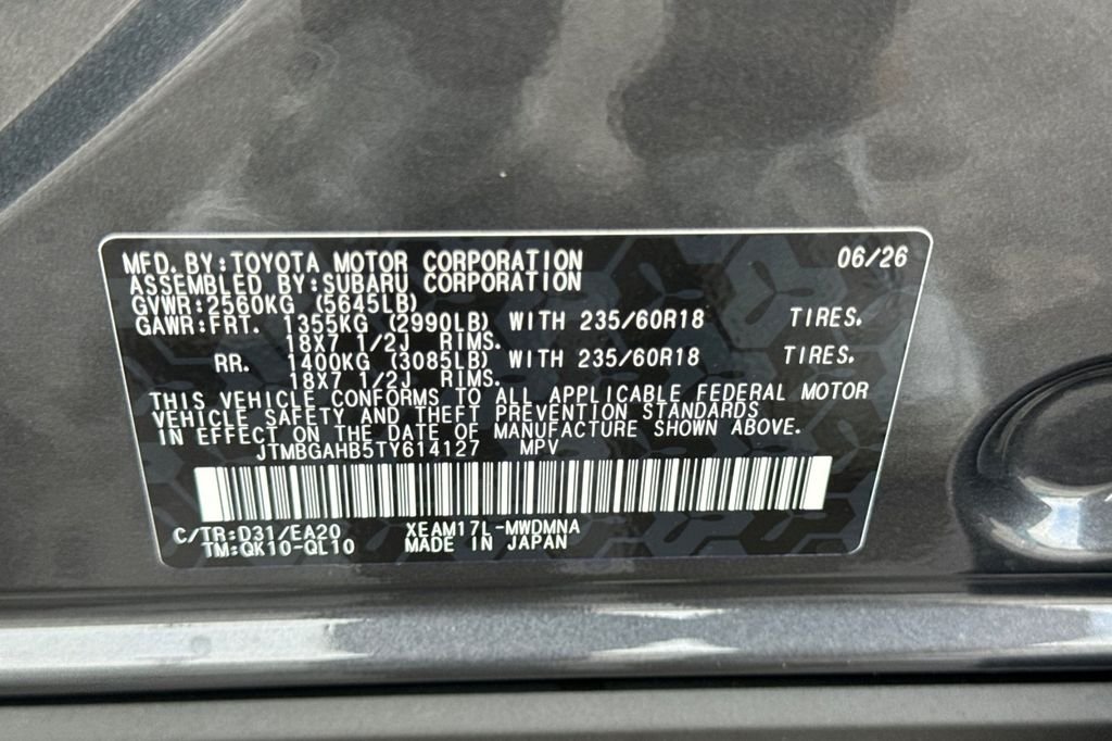 New 2026 Pavement Toyota  image 23