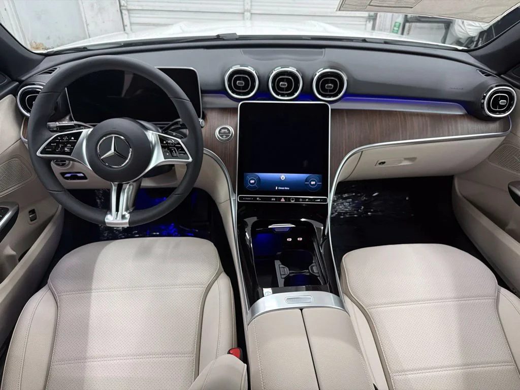 New 2027 White Mercedes-Benz C 300 image 24