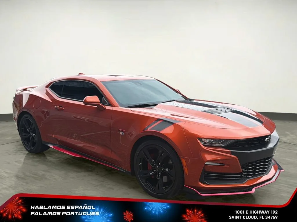 Used 2024 Vivid Orange Metallic Chevrolet 2SS image 8