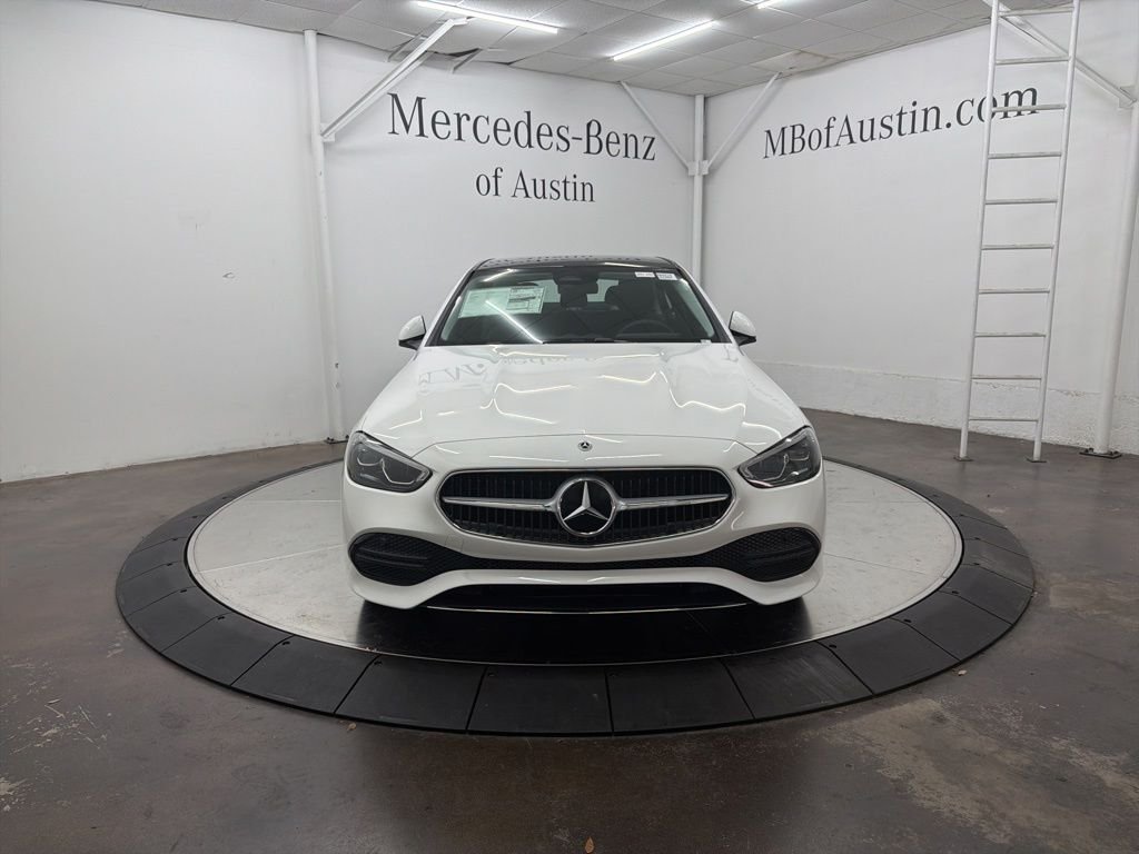 New 2026 Polar White Mercedes-Benz C 300 image 2