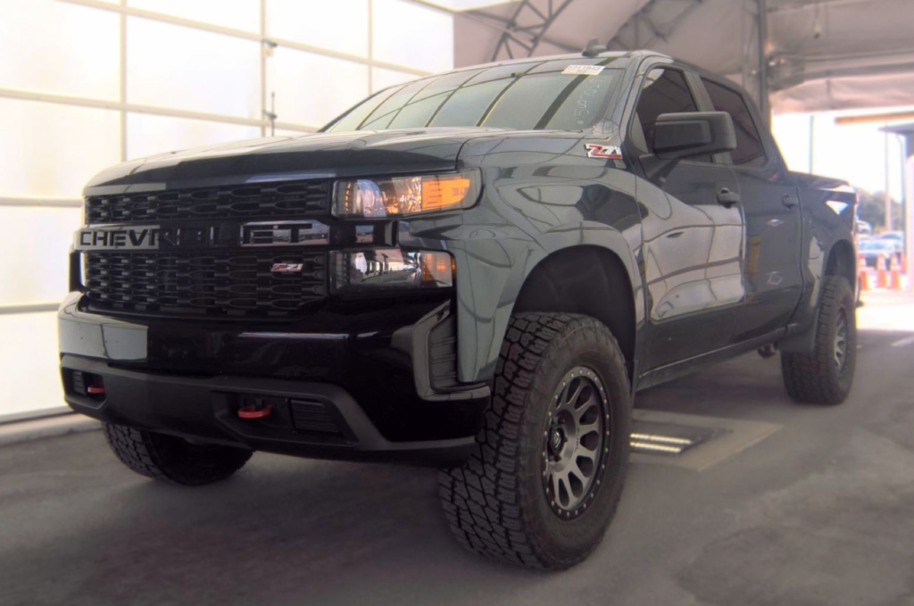 Used 2020 Gray Chevrolet Custom Trail Boss image 1