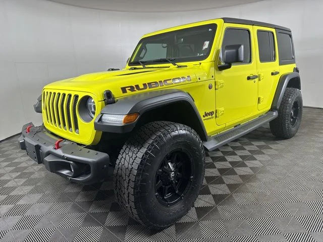 Used 2022 Yellow Jeep Unlimited Rubicon image 8