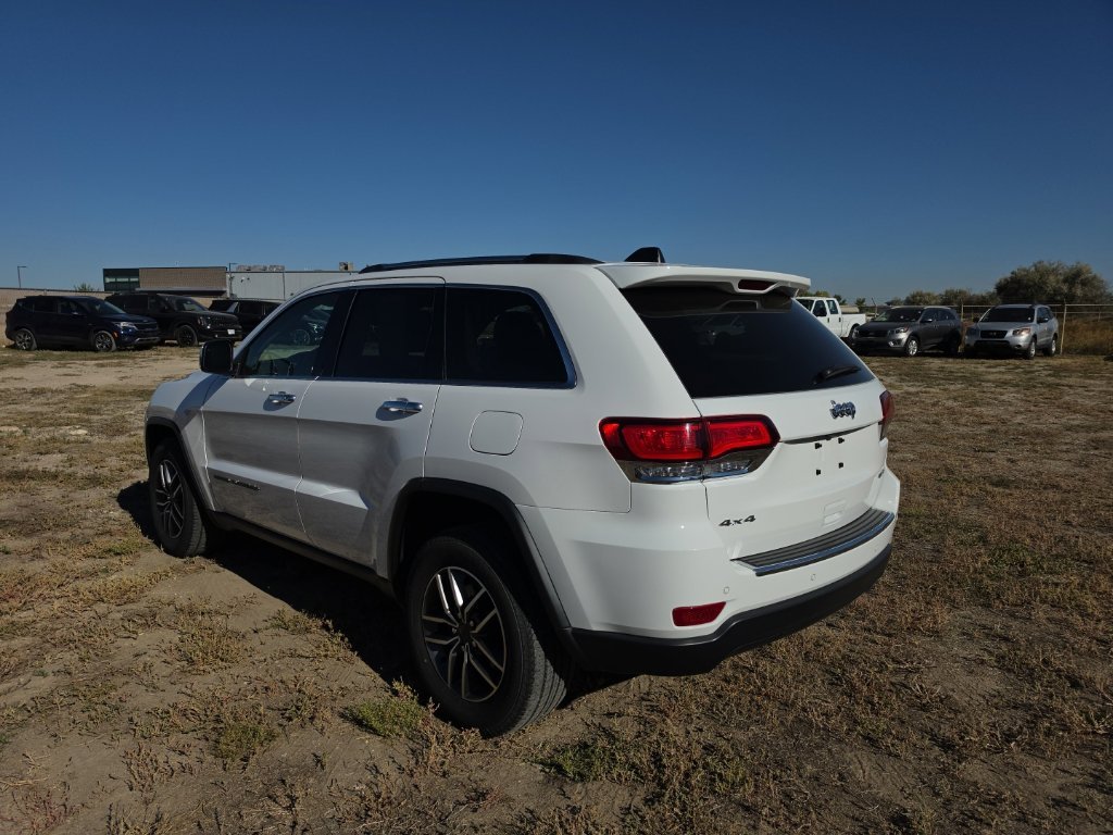 Used 2021 White Jeep Limited image 3