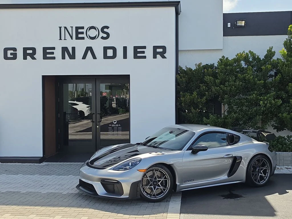 Used 2025 Silver Porsche GT4 RS image 1