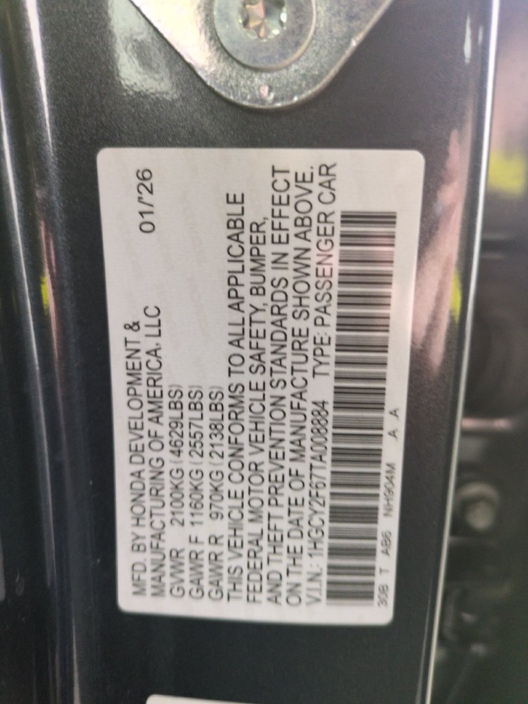 2026 Honda Accord Hybrid EX-L - Photo 37