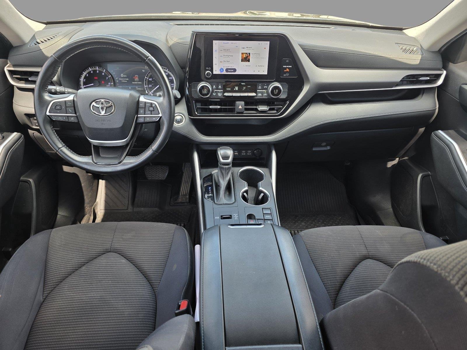 Used 2023 Midnight Black Metallic Toyota LE image 9