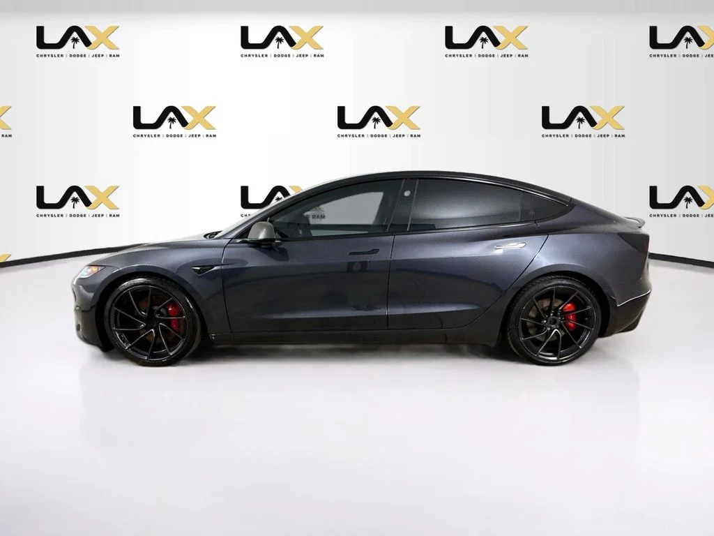 Used 2024 Gray Tesla Performance image 4