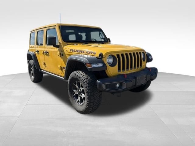 Used 2018 Yellow Jeep Unlimited Rubicon image 2